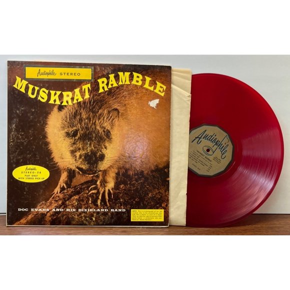 Media Doc Evans His Dixieland Band Muskrat Ramble 1959 Lp Audiophile